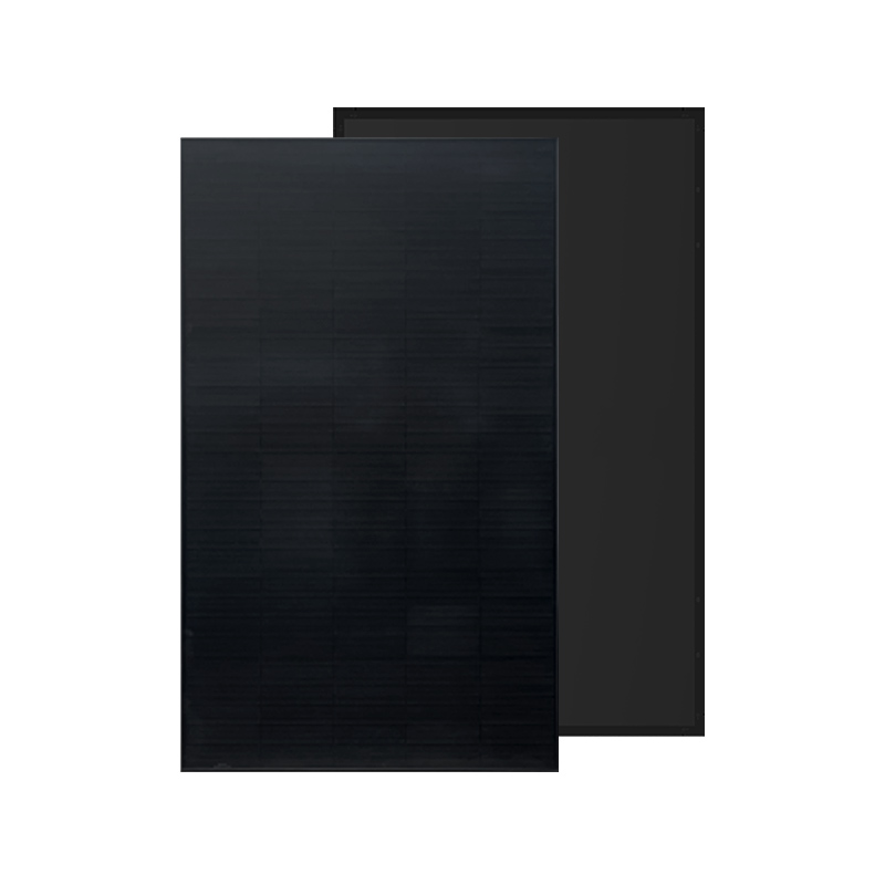 QUAD All Black Shingled Solar Panel 470-490W