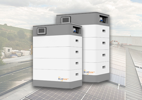 Bluesun Stacked Lithium Battery Officially Put Into Production